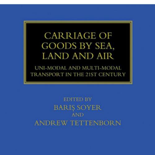 Carriage of Goods by Sea, Land and Air - Vitalsource Download