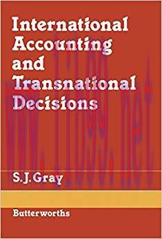 (PDF)International Accounting and Transnational Decisions