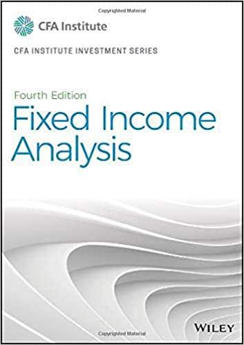 (PDF)Fixed Income Analysis (CFA Institute Investment Series)