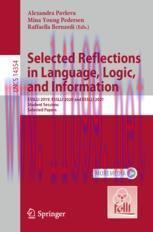 [PDF]Selected Reflections in Language, Logic, and Information: ESSLLI 2019, ESSLLI 2020 and ESS...