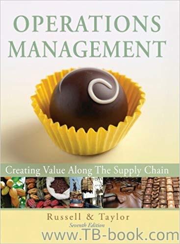 (PDF)Operations Management Creating Value Along the Supply Chain, 7th Edition by Roberta S. Rus...