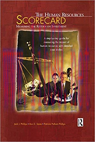 (PDF)The Human Resources Scorecard: Measuring the Return on Investment (Improving Human Perform...