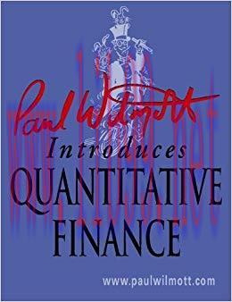(PDF)Paul Wilmott Introduces Quantitative Finance 1st Edition