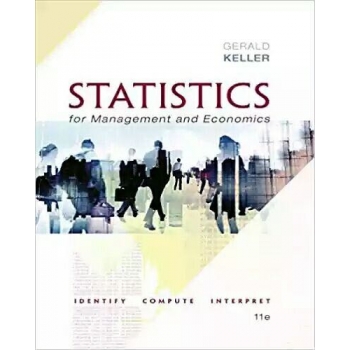 Statistics for management and economics 11th edition