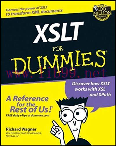 XSLT For Dummies 1st Edition