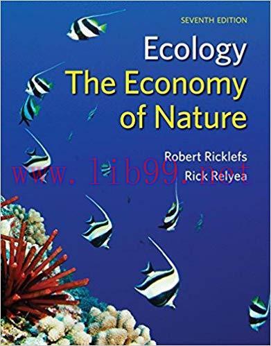 [PDF]Ecology - The Economy of Nature, 7th Edition