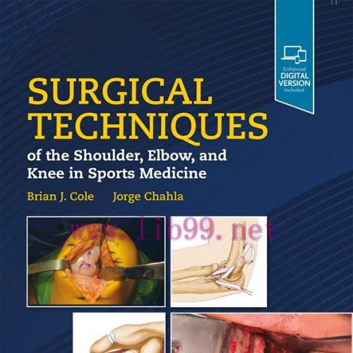 [AME]Surgical Techniques of the Shoulder, Elbow, and Knee in Sports Medicine, 3rd Edition (EPUB...