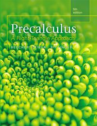(Solution Manual)Precalculus A Right Triangle Approach, 5th Edition Judith A. Beecher.zip