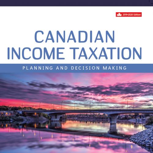 (PPT)Canadian Income Taxation 2019-2020 by William Buckwold.zip