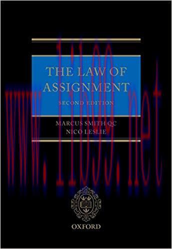 [PDF]THE LAW OF ASSIGNMENT, SECOND EDITION
