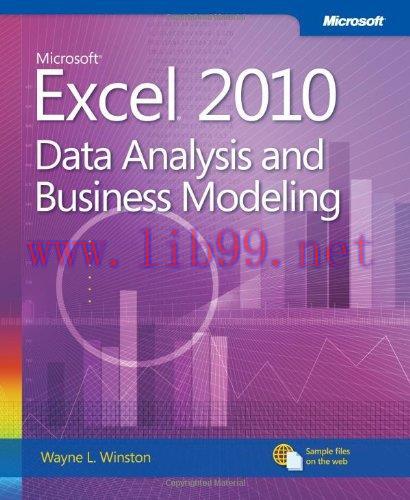 [FOX-Ebook]Microsoft Excel 2010: Data Analysis and Business Modeling, 3rd Edition