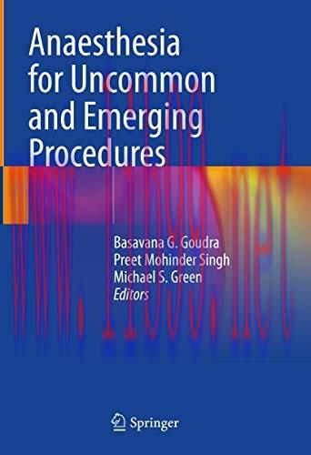 [AME]Anaesthesia for Uncommon and Emerging Procedures (Original PDF)