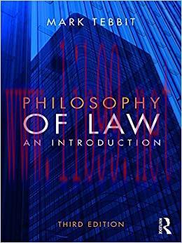 (PDF)Philosophy of Law: An Introduction