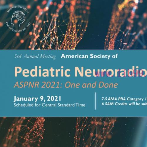 [AME]3rd Annual Scientific Meeting of the American Society of Pediatric Neuroradiology 2021 (CM...