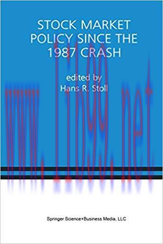(PDF)Stock Market Policy Since the 1987 Crash: A Special Issue of the Journal of Financial Serv...