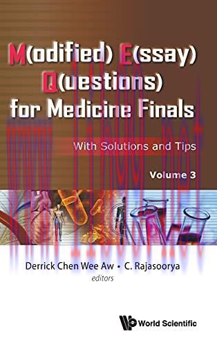 [AME]M(odified) E(ssay) Q(uestions) for Medicine Finals: With Solutions and Tips (Original PDF)