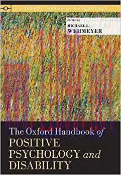 (PDF)The Oxford Handbook of Positive Psychology and Disability (Oxford Library of Psychology) 1...