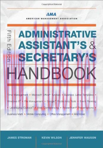 [FOX-Ebook]Administrative Assistant's and Secretary's Handbook, 5th Edition