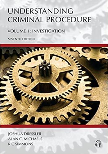 (PDF)Understanding Criminal Procedure, Volume One Investigation, Seventh Edition