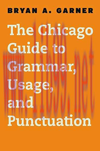 [FOX-Ebook]The Chicago Guide to Grammar, Usage, and Punctuation