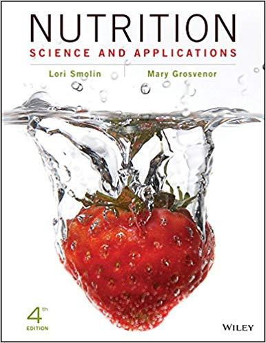 Nutrition Science and Applications 4th Edition