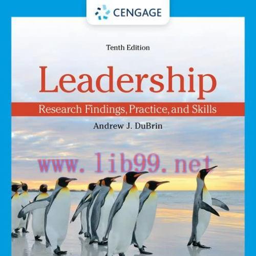 [FOX-Ebook]Leadership: Research Findings, Practice, and Skills, 10th Edition