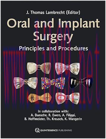 [AME]Oral and Implant Surgery: Principles and Procedures (Scanned PDF)
