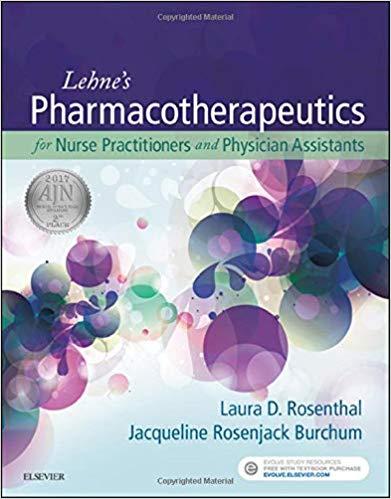 Lehne&rsquo;s Pharmacotherapeutics for Advanced Practice Providers