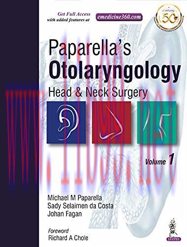 [AME]Paparella's Otolaryngology, Head & Neck Surgery (2 Volumes): Two Volume Set (Original PDF)