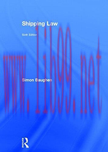 [FOX-Ebook]Shipping Law, 6th Edition
