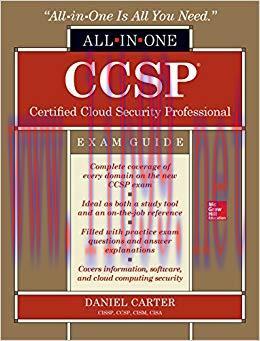 CCSP Certified Cloud Security Professional All-in-One Exam Guide 1st Edition,