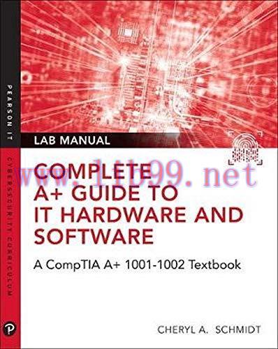 [FOX-Ebook]Complete A+ Guide to IT Hardware and Software Lab Manual, 8th Edition