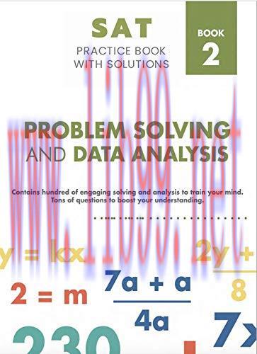 [FOX-Ebook]Sat Mathematics Practice Book With Solutions 2: Problem Solving and Data Analysis