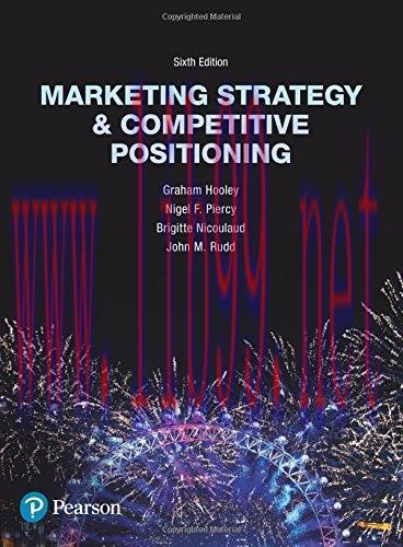 [FOX-Ebook]Marketing Strategy and Competitive Positioning, 6th Edition