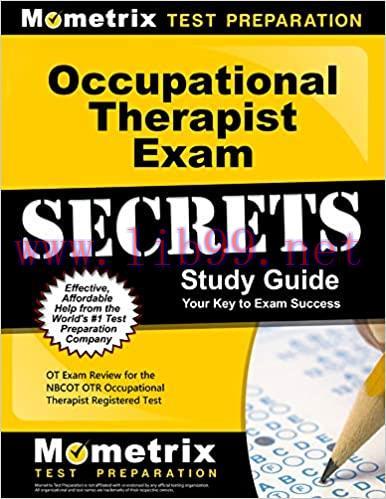 [AME]Occupational Therapist Exam Secrets Study Guide: OT Exam Review for the NBCOT OTR Occupati...