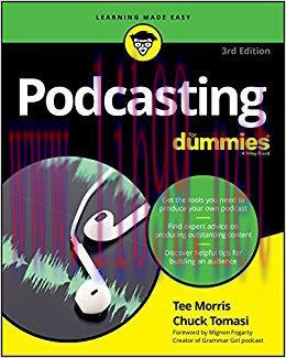 Podcasting For Dummies (For Dummies (Computer/Tech)) 3rd Edition,