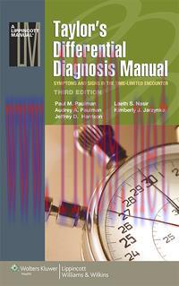 [AME]Taylor's Differential Diagnosis Manual: Symptoms and Signs in the Time-Limited Encounter (...