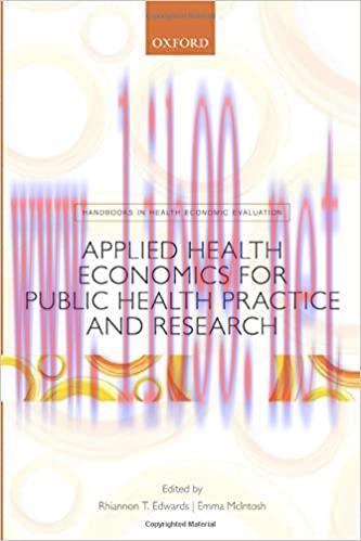 (PDF)Applied Health Economics for Public Health Practice and Research (Handbooks in Health Econ...