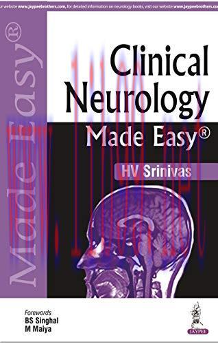 [AME]Clinical Neurology Made Easy (ORIGINAL PDF from_ Publisher)