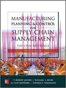 [PDF]Manufacturing Planning and Control for Supply Chain Management The CPIM Reference