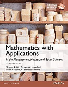 (Solution Manual)Mathematics with Applications In the Management 11th Global Edition.zip