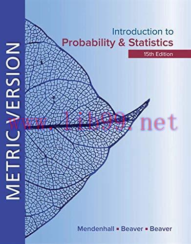 [FOX-Ebook]Introduction to Probability and Statistics Metric Edition