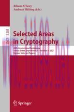 [PDF]Selected Areas in Cryptography: 28th International Conference, Virtual Event, September 29...