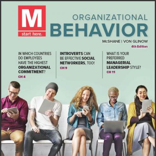 (TB)M Organizational Behavior 4th Edition by McShane.zip