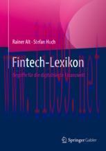 [PDF]Fintech-Lexikon: Begriffe f&uuml;r die digitalisierte Finanzwelt