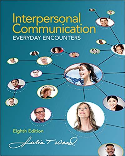 (Test Bank)Interpersonal CommunicationEveryday Encounters,8th Edition by Julia T. Wood.zip
