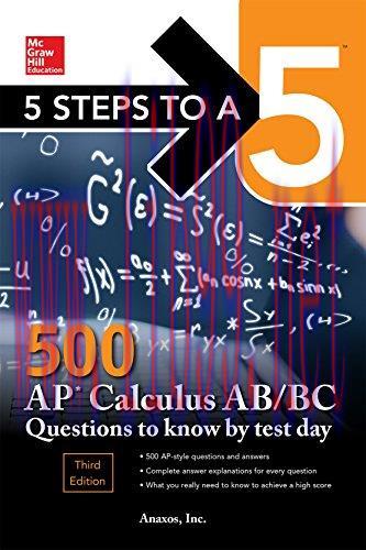 [FOX-Ebook]5 Steps to a 5 500 AP Calculus AB/BC Questions to Know by Test Day, 3rd Edition