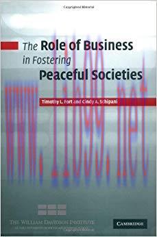 (PDF)The Role of Business in Fostering Peaceful Societies