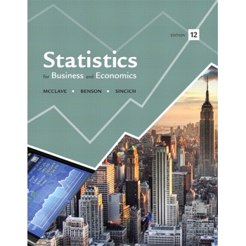 Statistics for Business and Economics 12e by McClave 教材+答案+光盘Minitab数据