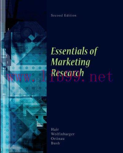 [FOX-Ebook]Essentials of Marketing Research, 2nd Edition